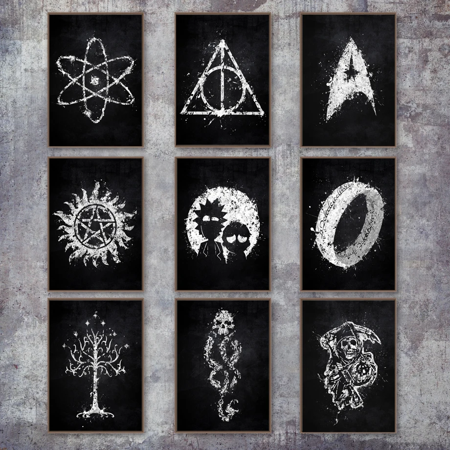 Rick and Morty Deathly Hallows Star Trek Federation Wall Art Canvas Painting Posters And Prints Wall Pictures Kids Room Decor
Rick and Morty Deathly Hallows Star Trek Federation Wall Art Canvas Painting Posters And Prints Wall Pictures Kids Room Decor