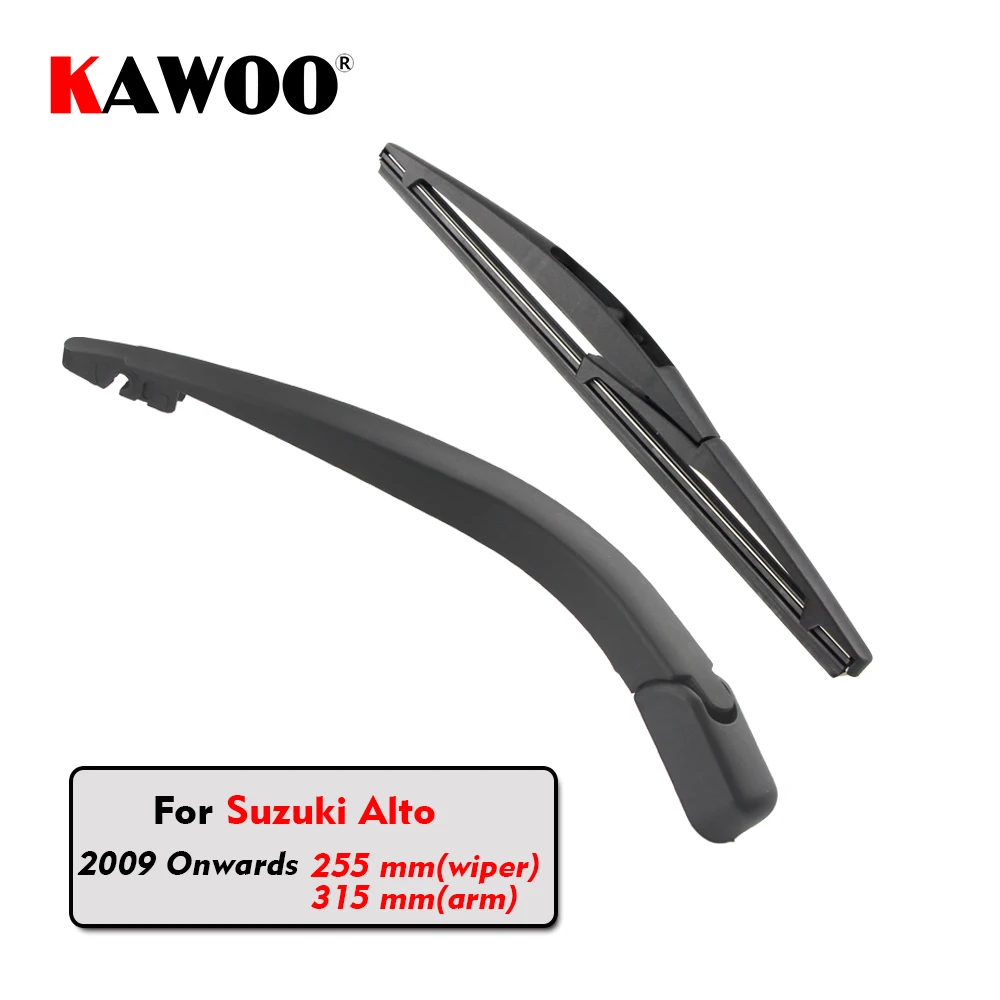 KAWOO Car Rear Wiper Blade Blades Back Window Wipers Arm For Suzuki Alto Hatchback (2009 Onwards) 255mm Auto Windscreen Blade
KAWOO Car Rear Wiper Blade Blades Back Window Wipers Arm For Suzuki Alto Hatchback (2009 Onwards) 255mm Auto Windscreen Blade