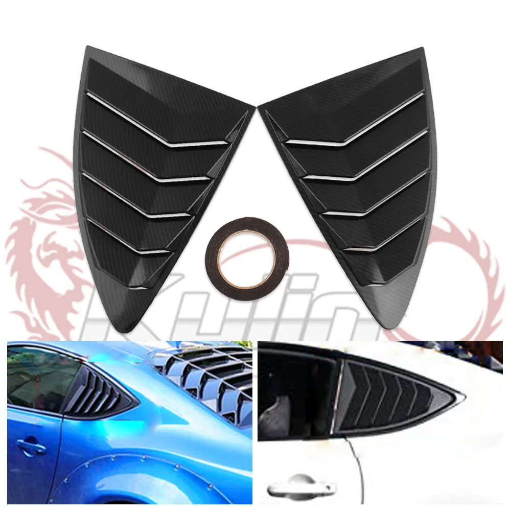 Car Styling Car Sticker Carbon Fiber 1/4 Quarter Side Window Louvers Scoop Cover Vent for Toyota 86 and for subaru BRZ HS008
Car Styling Car Sticker Carbon Fiber 1/4 Quarter Side Window Louvers Scoop Cover Vent for Toyota 86 and for subaru BRZ HS008