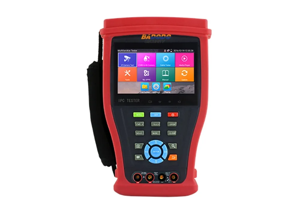 3.5" Analog IP Camera Tester with 48V POE Power output, Testing Equipment, Testing Monitor, IPC-3500 Plus series
3.5" Analog IP Camera Tester with 48V POE Power output, Testing Equipment, Testing Monitor, IPC-3500 Plus series