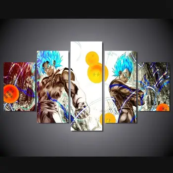 5 Panels Wall Art Dragon Ball Z Goku Saiyan Paintings Art Canvas Paintings Poster Unframed 4365
5 Panels Wall Art Dragon Ball Z Goku Saiyan Paintings Art Canvas Paintings Poster Unframed 4365
