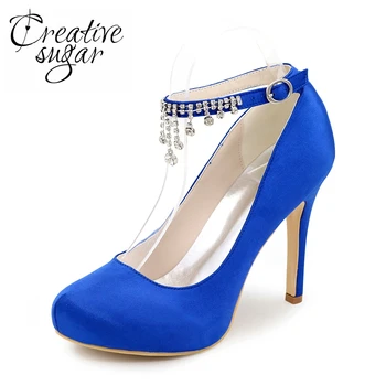 Creativesugar diamond tassel ankle strap woman satin dress shoes wedding guest party prom evening pumps royal blue red purple
Creativesugar diamond tassel ankle strap woman satin dress shoes wedding guest party prom evening pumps royal blue red purple