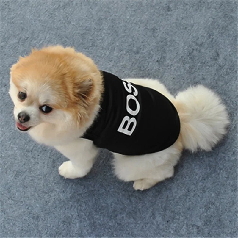 Cute Pet Dog Cat Shirt Summer Breathable Vest For Cats Small Dogs Fashion Lettering Polyester Kitten Clothes Puppies Costume
Cute Pet Dog Cat Shirt Summer Breathable Vest For Cats Small Dogs Fashion Lettering Polyester Kitten Clothes Puppies Costume
