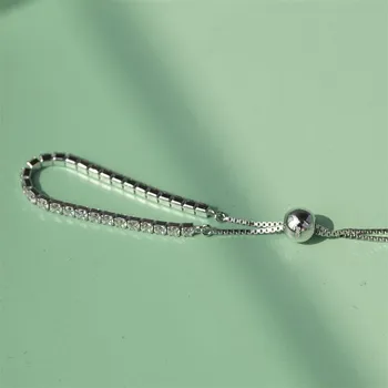 Flyleaf 925 Sterling Silver Zircon Box Chain Bracelets For Women Ball Pull Simple Bead Fashion Fine Jewelry Bracelets & Bangles
Flyleaf 925 Sterling Silver Zircon Box Chain Bracelets For Women Ball Pull Simple Bead Fashion Fine Jewelry Bracelets & Bangles