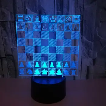 Chess 3D LED Lamp 7 Colors Night Lamps Touch Led USB Table Lampara Lamp Sleeping Home Decor Nightlight 
Chess 3D LED Lamp 7 Colors Night Lamps Touch Led USB Table Lampara Lamp Sleeping Home Decor Nightlight