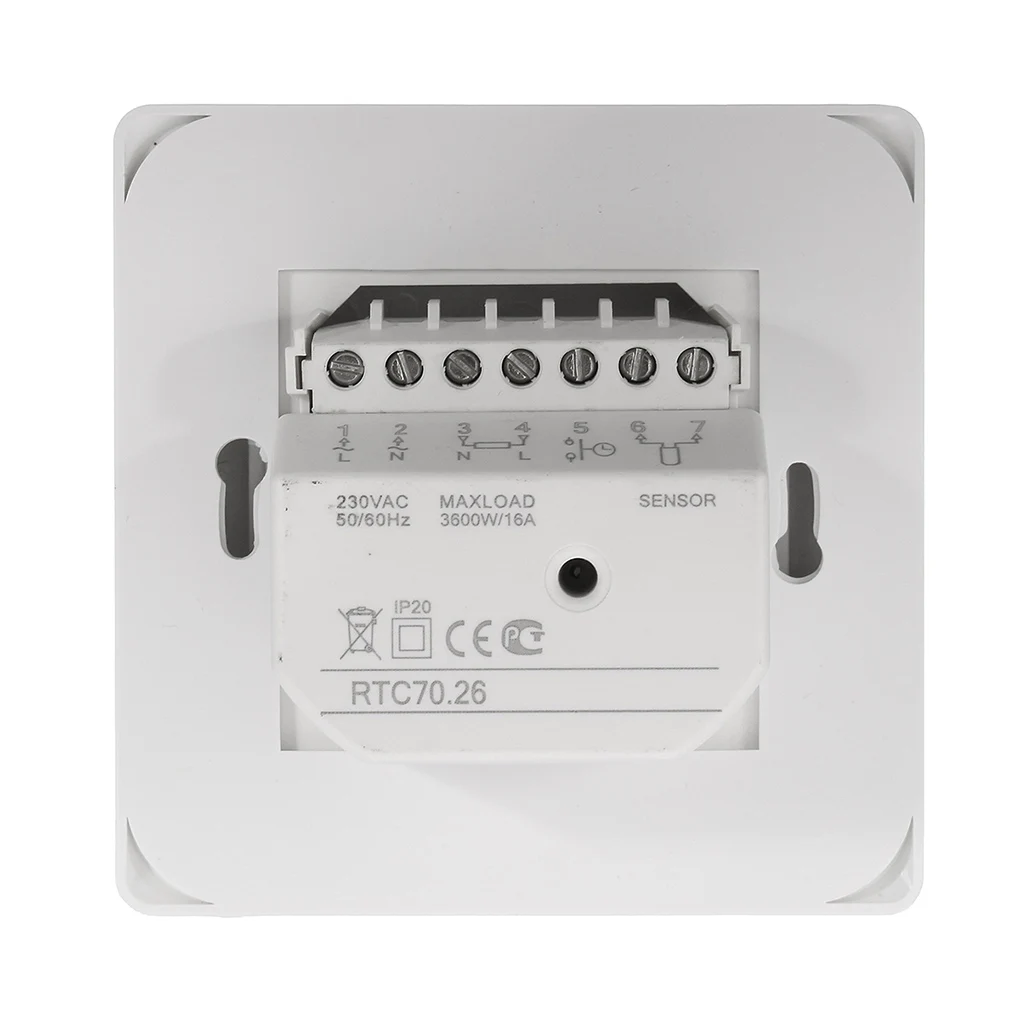 2019 NEW 16A AC 230V Electric Mechanical Underfloor Heating Thermostat Switch Manual Switch Knob + Floor Sensor
2019 NEW 16A AC 230V Electric Mechanical Underfloor Heating Thermostat Switch Manual Switch Knob + Floor Sensor