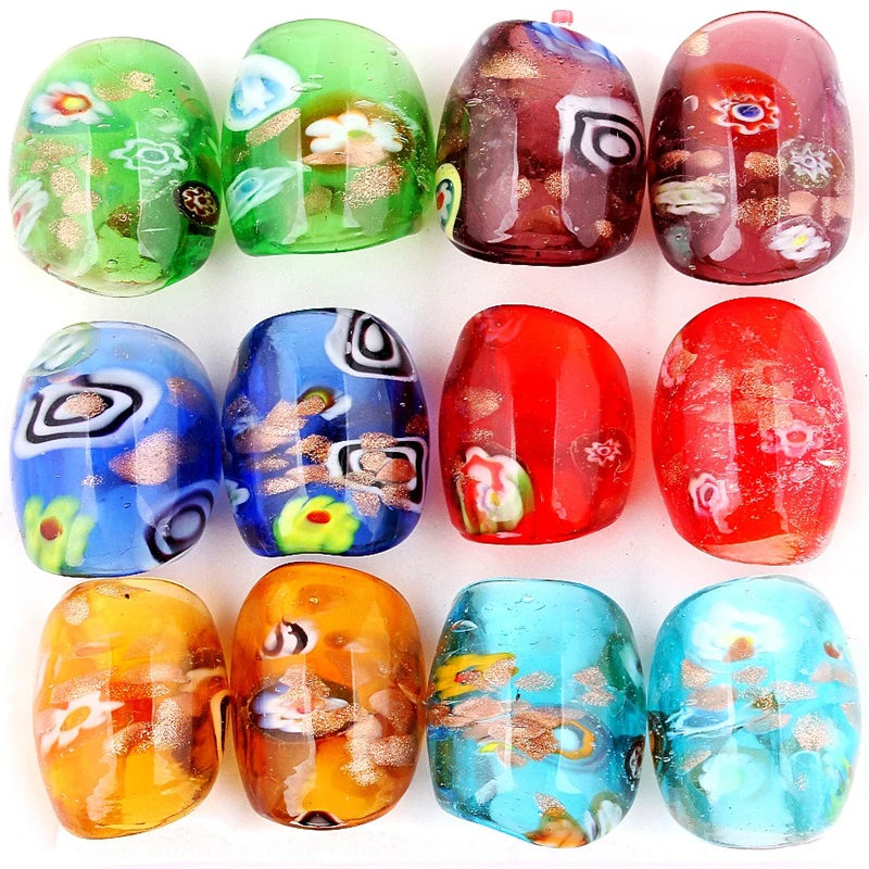 QianBei Mixed Bohemian Flower Pattern Glass Ring Jewelry Fashion Wholesale 12PCS/lot Glaze Rings Murano Ring For Women Gifts
QianBei Mixed Bohemian Flower Pattern Glass Ring Jewelry Fashion Wholesale 12PCS/lot Glaze Rings Murano Ring For Women Gifts