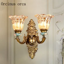 European luxury crystal wall lamp living room hallway bedroom bedside lamp American retro alloy LED wall lamp free shipping
European luxury crystal wall lamp living room hallway bedroom bedside lamp American retro alloy LED wall lamp free shipping