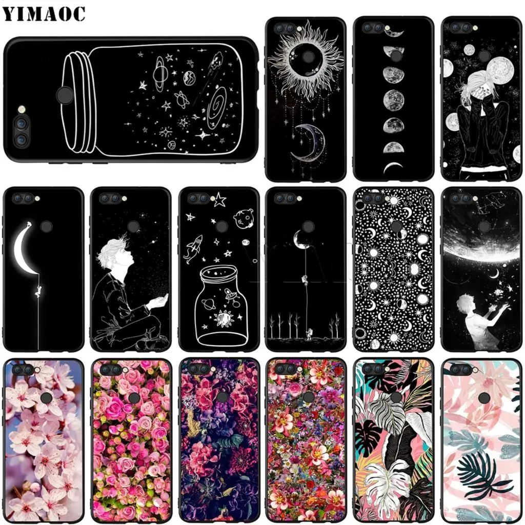 YIMAOC Black White Moon Stars Space Astronaut Case for Huawei Mate 10 P8 P9 P10 P20 P30 P Smart Lite Pro Mini 2017
YIMAOC Black White Moon Stars Space Astronaut Case for Huawei Mate 10 P8 P9 P10 P20 P30 P Smart Lite Pro Mini 2017