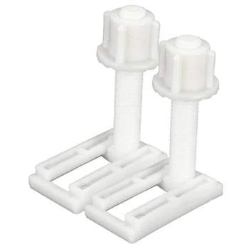 2pcs DIY Plastic Toilet Seat Screws Fixings Fit Toilet Seats Hinges Repair Tools Type&Size:5# 4.4X2.4Cm
2pcs DIY Plastic Toilet Seat Screws Fixings Fit Toilet Seats Hinges Repair Tools Type&Size:5# 4.4X2.4Cm
