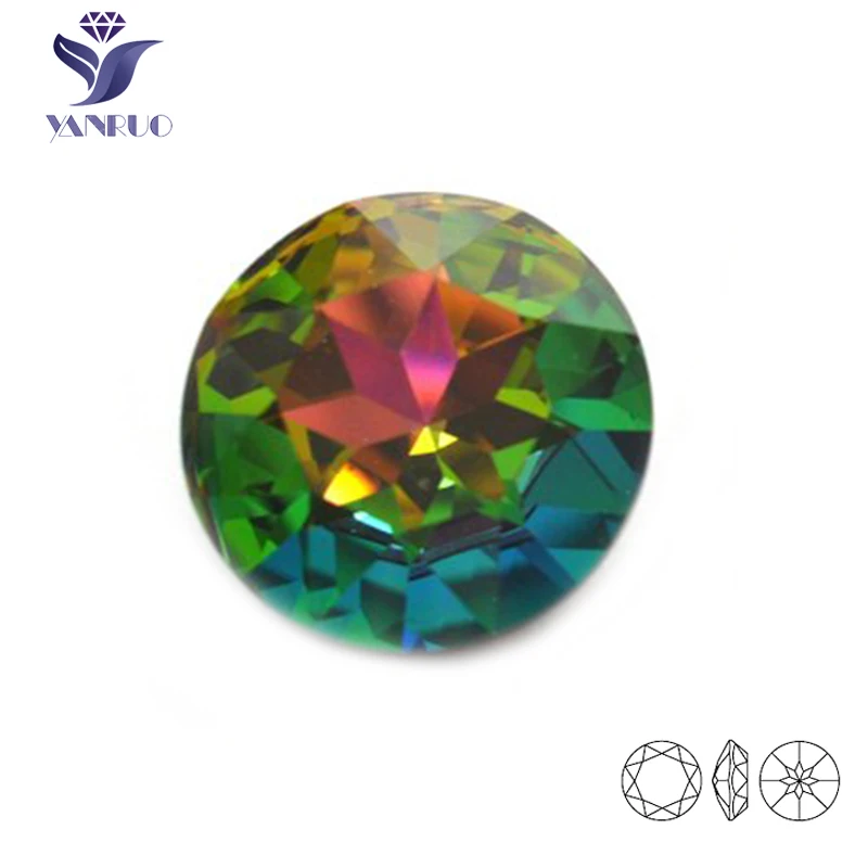YANRUO 1201 Rivoli 27mm Crystal Vitrail Medium Glass Claw Stones Crystal Rhinestones Top Quality Decor Jewelry Dress Shoes
YANRUO 1201 Rivoli 27mm Crystal Vitrail Medium Glass Claw Stones Crystal Rhinestones Top Quality Decor Jewelry Dress Shoes