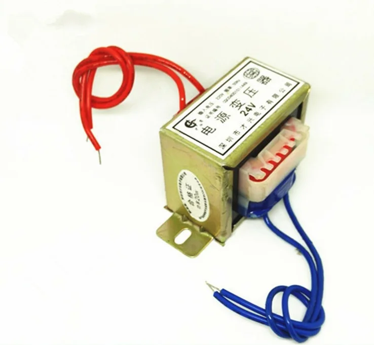 Фото 8 Вт EI ферритовый сердечник вход 220В 50Гц Вертикальное Крепление Электрический