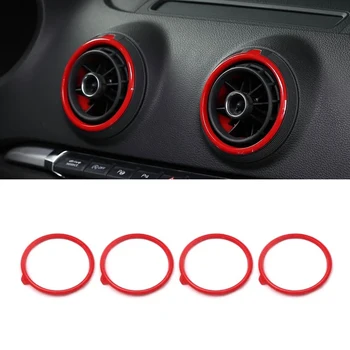 JEAZEA 4pcs AC Air Condition Vent Outlet Ring Replacement Cover Trim For Audi A3 S3 2014 2015 2016 Car Styling
JEAZEA 4pcs AC Air Condition Vent Outlet Ring Replacement Cover Trim For Audi A3 S3 2014 2015 2016 Car Styling