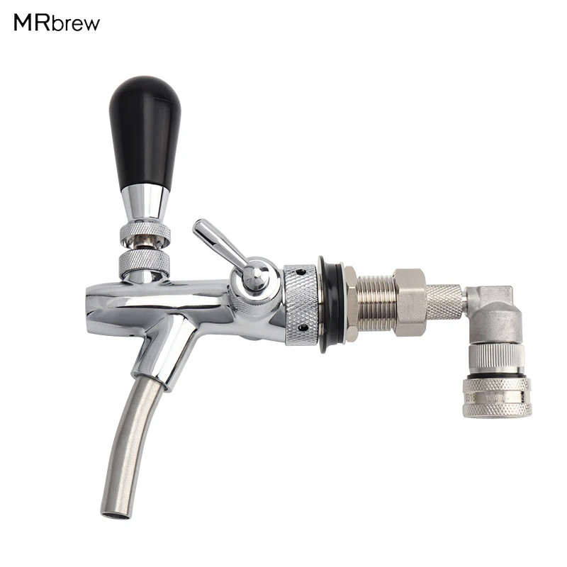 Adjustable Draft Beer Tap Faucet with Flow Controller Chrome Plating Shank with Stainless Steel 304 Liquid ball lock Tap Kit
Adjustable Draft Beer Tap Faucet with Flow Controller Chrome Plating Shank with Stainless Steel 304 Liquid ball lock Tap Kit