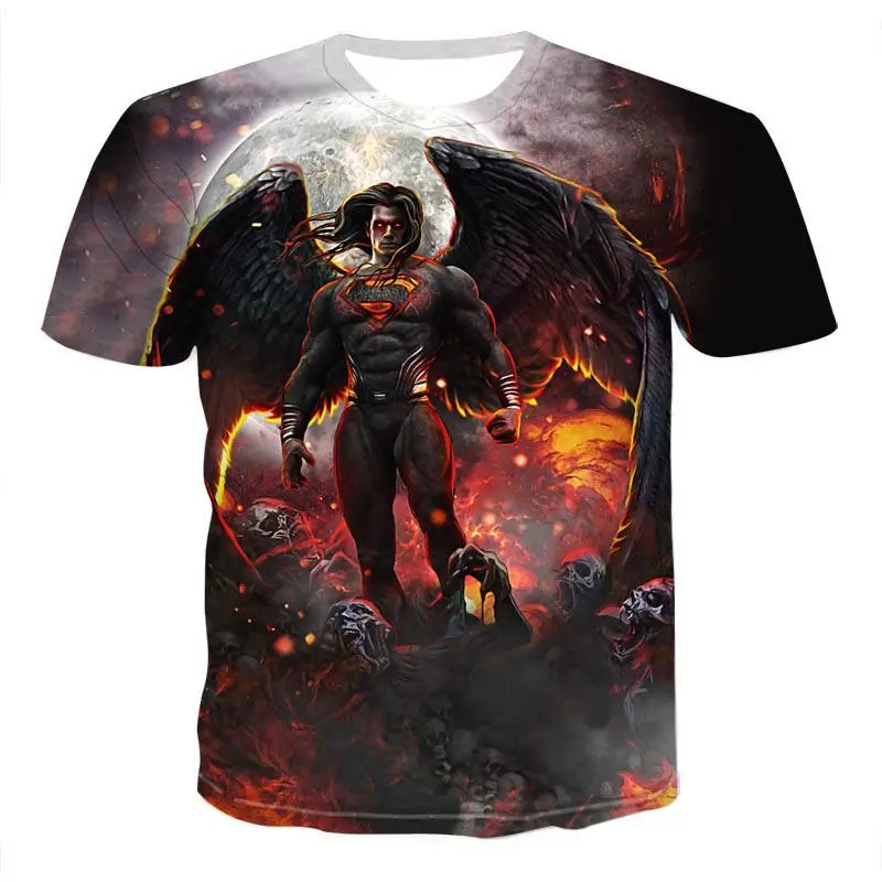2019 New Skull 3D t-shirts Men Women Angel Demon War 3D Print Short Sleeve Tees Shirts Streetwear Summer Top dropshipping S-6XL
2019 New Skull 3D t-shirts Men Women Angel Demon War 3D Print Short Sleeve Tees Shirts Streetwear Summer Top dropshipping S-6XL