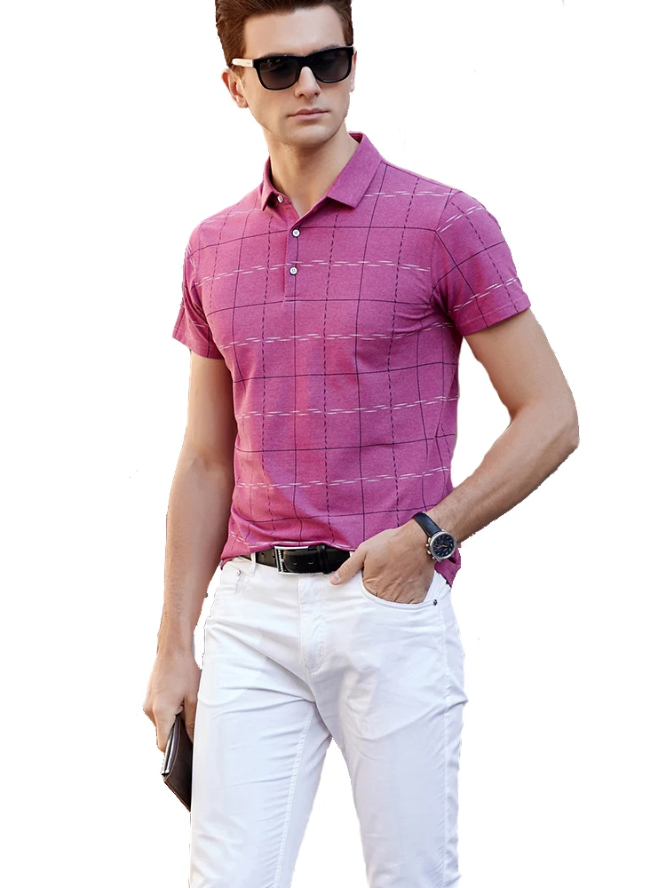 Hollirtiger Geometric Patterns Polo Hombre Quick Dry Fashion Polo Shirts Men's Print Summer Mens Polo Shirt Brands Blue Pink
Hollirtiger Geometric Patterns Polo Hombre Quick Dry Fashion Polo Shirts Men's Print Summer Mens Polo Shirt Brands Blue Pink