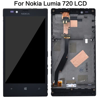 Original For Nokia Lumia 720 LCD Touch Screen For Nokia Lumia 720 Display Digitizer Assembly Replacement Parts N720
Original For Nokia Lumia 720 LCD Touch Screen For Nokia Lumia 720 Display Digitizer Assembly Replacement Parts N720