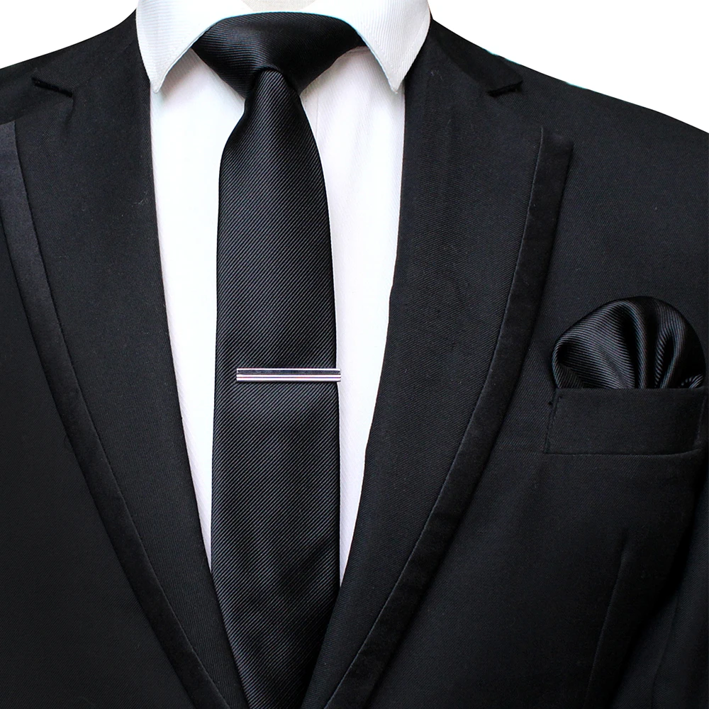 Classic Solid Color Mens Tie Silk 6cm Formal Necktie and Pocket Square Tie Clip Sets Ties For Man Business Wedding Gift Party
Classic Solid Color Mens Tie Silk 6cm Formal Necktie and Pocket Square Tie Clip Sets Ties For Man Business Wedding Gift Party