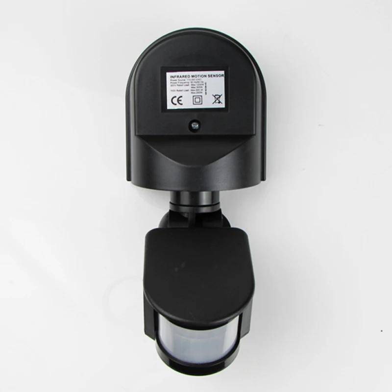 1PC Outdoor Body Motion Sensor Switch 220-240V 50-60Hz Detection 12m(adjustable)
1PC Outdoor Body Motion Sensor Switch 220-240V 50-60Hz Detection 12m(adjustable)