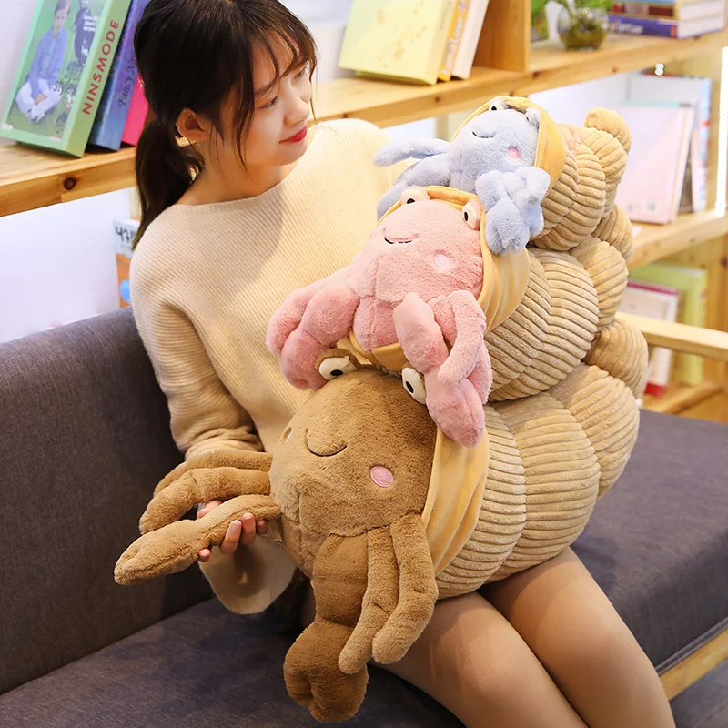Cute Crab Plush Pillow Toy Stuffed Animal Doll Cartoon Sleep Pillow Sofa Cushion Marine Life Toys for Children Birthday Gift
Cute Crab Plush Pillow Toy Stuffed Animal Doll Cartoon Sleep Pillow Sofa Cushion Marine Life Toys for Children Birthday Gift