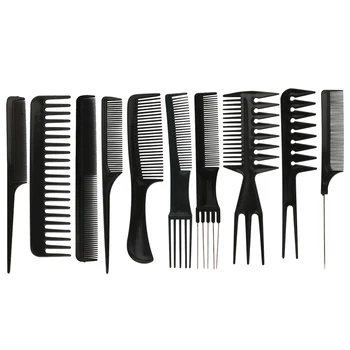 10 pcs/Set Hair Brush Comb Salon Barber Anti-static Hair Combs Hairbrush Hairdressing Combs Hair Care Professional Styling Tools
10 pcs/Set Hair Brush Comb Salon Barber Anti-static Hair Combs Hairbrush Hairdressing Combs Hair Care Professional Styling Tools