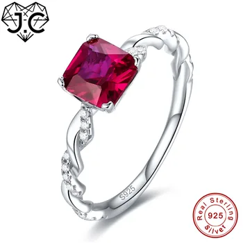 J.C New Fashion Princess Cut Ruby Spinel & Emerald Solid 925 Sterling Silver Ring Size 6 7 8 9 Women Bridal Wedding Jewelry Gift
J.C New Fashion Princess Cut Ruby Spinel & Emerald Solid 925 Sterling Silver Ring Size 6 7 8 9 Women Bridal Wedding Jewelry Gift