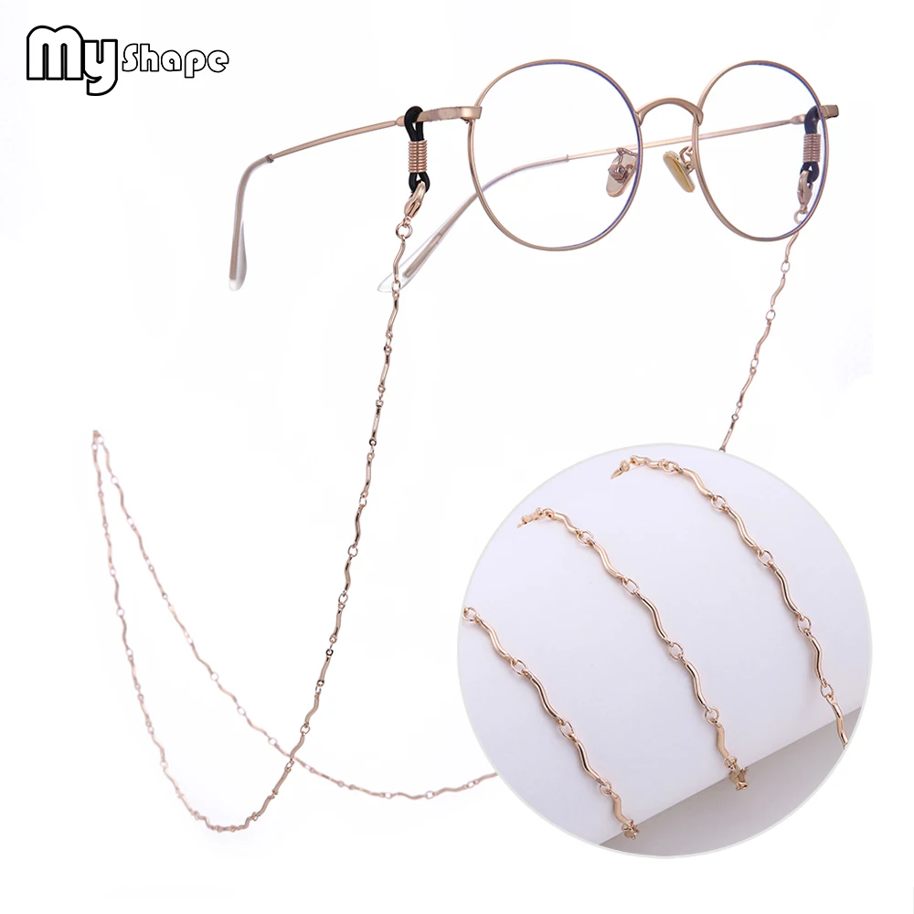 My Shape Copper 78cm Glasses Chain Gold Silver Rose gold Sunglass Chain Beads Eyeglass Accessories for Women Men Reading New
My Shape Copper 78cm Glasses Chain Gold Silver Rose gold Sunglass Chain Beads Eyeglass Accessories for Women Men Reading New