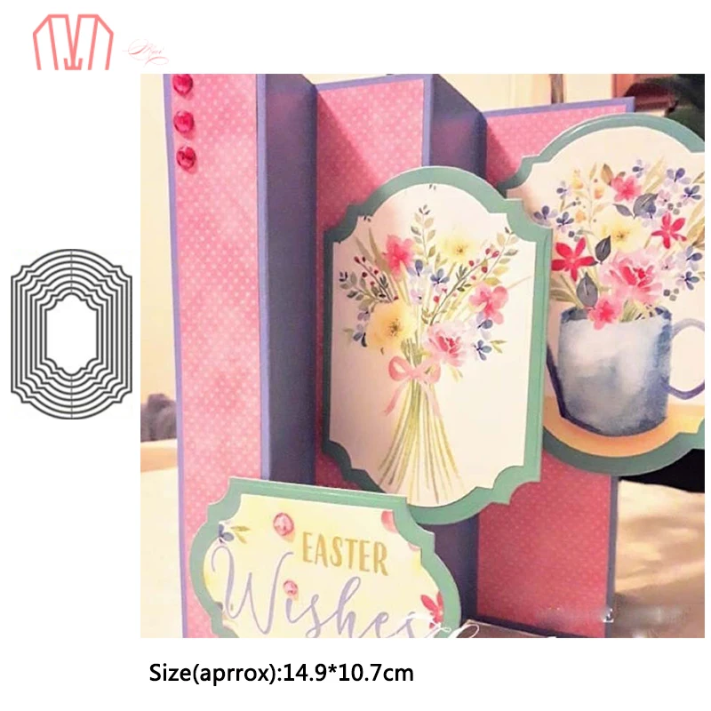 Mai 8Pcs Irregular Frame Metal Cutting Dies Stencils for DIY Scrapbooking photo album Decorative Embossing DIY Paper Cards
Mai 8Pcs Irregular Frame Metal Cutting Dies Stencils for DIY Scrapbooking photo album Decorative Embossing DIY Paper Cards