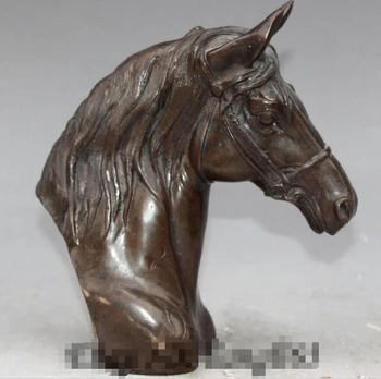 SCY 1127+++7" Chinese Folk Pure Bronze Ride Zodiac Year Animal Horse success Bust Statue
SCY 1127+++7" Chinese Folk Pure Bronze Ride Zodiac Year Animal Horse success Bust Statue