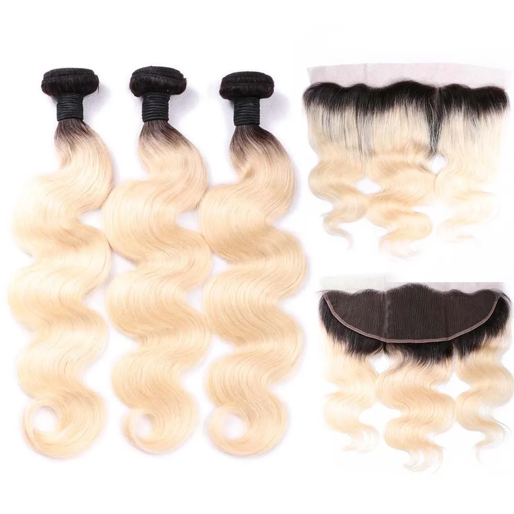 MsToxic Blonde Body Wave Bundles With Frontal Closure Remy Russian Human Hair Frontal Ombre 1b/613 Blonde Bundles With Frontal
MsToxic Blonde Body Wave Bundles With Frontal Closure Remy Russian Human Hair Frontal Ombre 1b/613 Blonde Bundles With Frontal