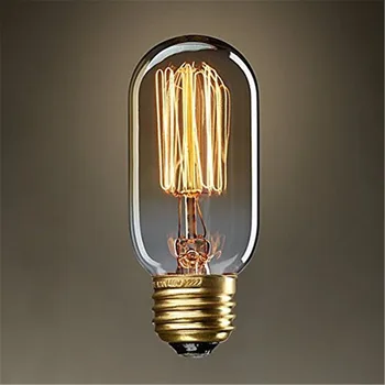 Edison Vintage Antique Retro Style E27 Saving T45 Classical 40W 110V/220V Decor Light Ceiling Lamp Glass Bulb QJ888
Edison Vintage Antique Retro Style E27 Saving T45 Classical 40W 110V/220V Decor Light Ceiling Lamp Glass Bulb QJ888