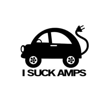 12.7CM*9.4CM Decal EV Electric Vehicle I Suck Amps Funny Car Truck Battery Sticker Car Stylings Decoration Black Sliver C8-1072
12.7CM*9.4CM Decal EV Electric Vehicle I Suck Amps Funny Car Truck Battery Sticker Car Stylings Decoration Black Sliver C8-1072