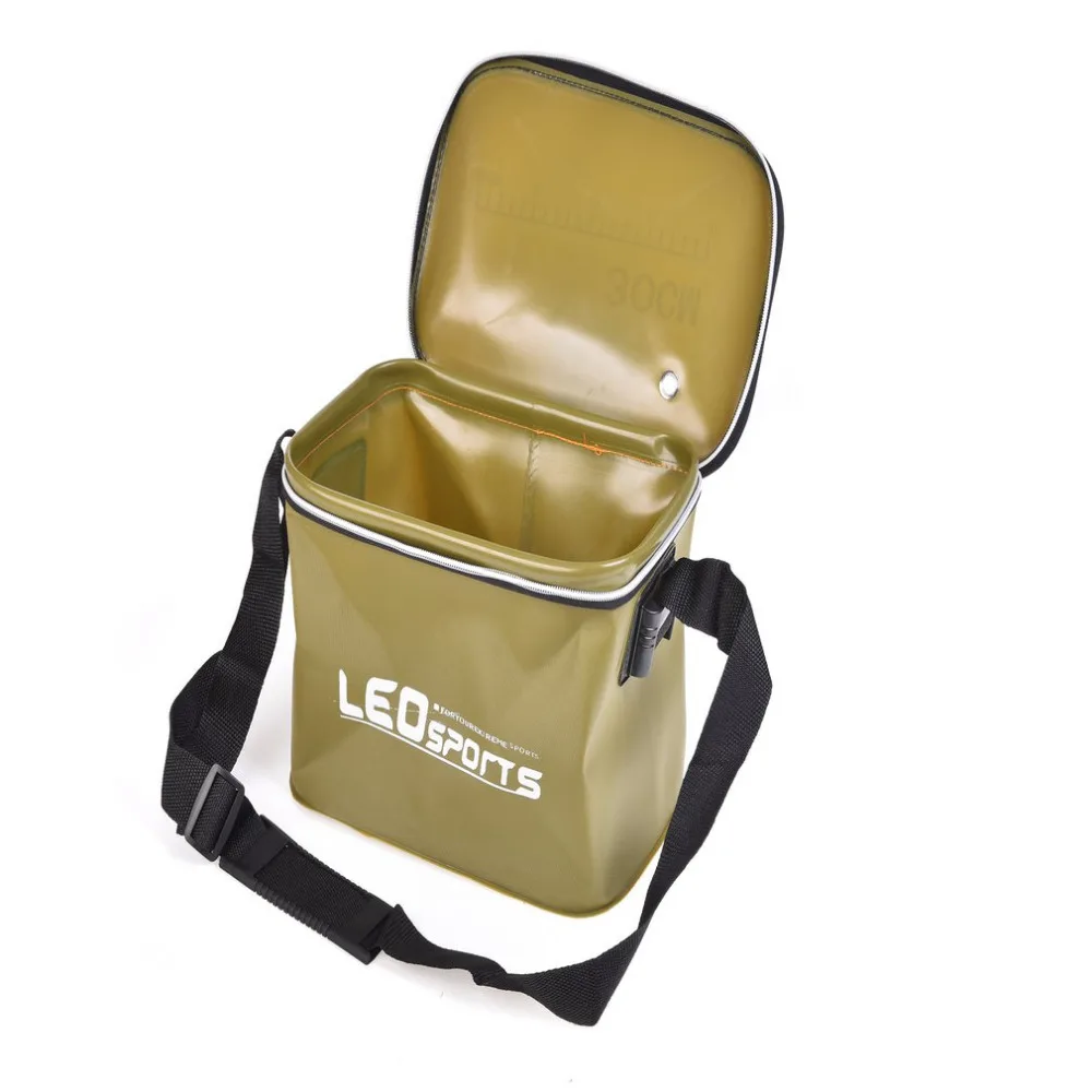 Leo EVA Portable Folding Bucket For Fish Water 30/35/50cm With Handle Leakproof Outdoor Fishing Blue/Orange/Green Tackle Bag
Leo EVA Portable Folding Bucket For Fish Water 30/35/50cm With Handle Leakproof Outdoor Fishing Blue/Orange/Green Tackle Bag