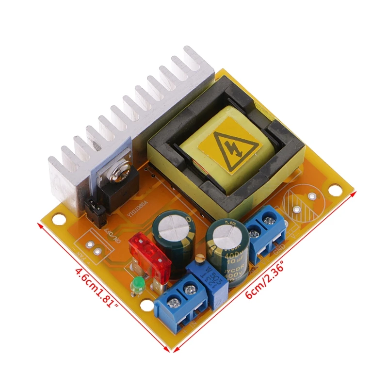 DC 8 ~ 32V до 45 390V повышающий преобразователь высокого напряжения ZVS Повышающий