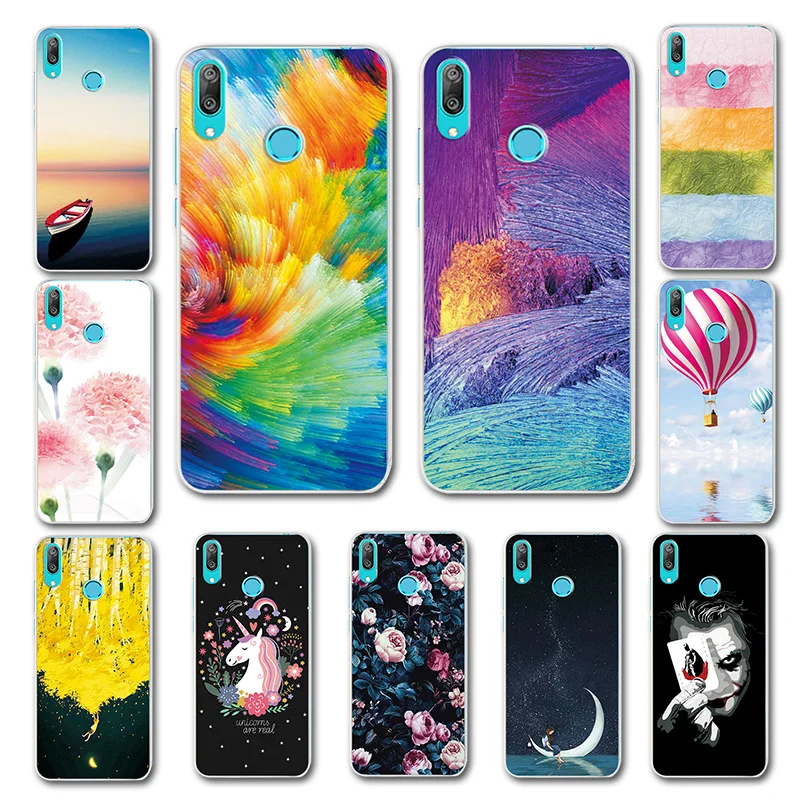Novelty Soft TPU Printed Case For Huawei Y7 2019 Silicone Back Phone Capa Cover For Huawei Y7 2019 6.26 inch Case Fundas
Novelty Soft TPU Printed Case For Huawei Y7 2019 Silicone Back Phone Capa Cover For Huawei Y7 2019 6.26 inch Case Fundas