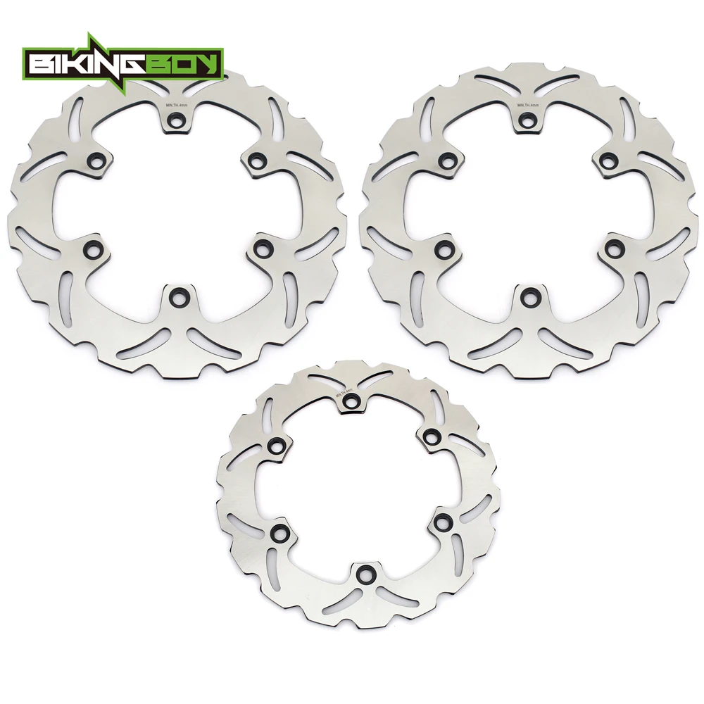 BIKINGBOY Front Rear Brake Discs Rotors Disks for Honda CBR 1000 F FP 93 94 95 96 97 98 99 CBR1000F VFR 750 F 1988 1989 VFR750F
BIKINGBOY Front Rear Brake Discs Rotors Disks for Honda CBR 1000 F FP 93 94 95 96 97 98 99 CBR1000F VFR 750 F 1988 1989 VFR750F
