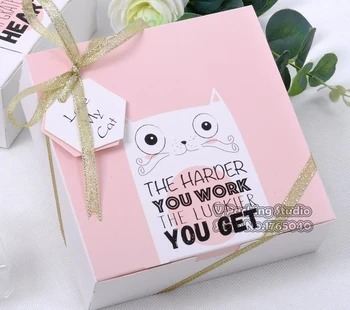 Cute Pink cat Packing paper box, Candy Macaroon bpxes Cookie Packing Food Packing Box 100pcs/lot
Cute Pink cat Packing paper box, Candy Macaroon bpxes Cookie Packing Food Packing Box 100pcs/lot