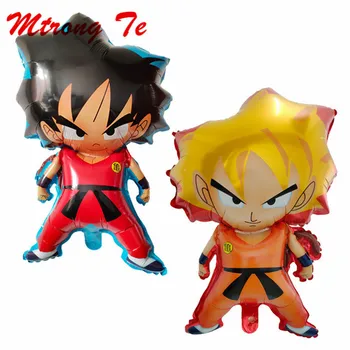 50pcs/lot 78*45cm WuKong Son Goku Dragon Ball Balloons Boy Birthday Party Super Ball Decor Supplies Air Globos Children's Gift
50pcs/lot 78*45cm WuKong Son Goku Dragon Ball Balloons Boy Birthday Party Super Ball Decor Supplies Air Globos Children's Gift