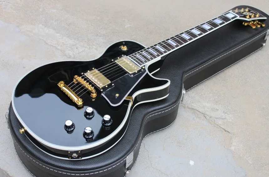 Best Price New Style 50th Anniversary 1960 LP Black Limited Custom Electric Guitar Gold Hardware
Best Price New Style 50th Anniversary 1960 LP Black Limited Custom Electric Guitar Gold Hardware