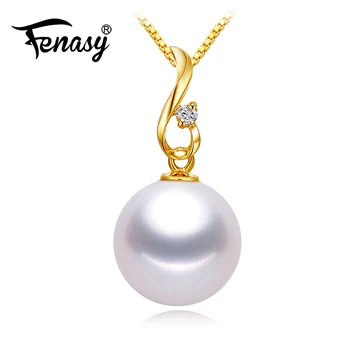 FENASY 18K Gold pendant pearl Jewelry necklaces & pendants round Pearl bohemian brand party pendants send s925 silver necklaces
FENASY 18K Gold pendant pearl Jewelry necklaces & pendants round Pearl bohemian brand party pendants send s925 silver necklaces