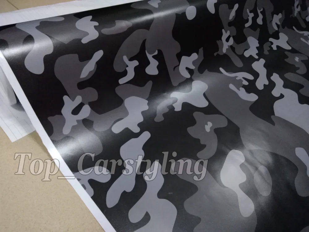 Gunmetal Black Gray Camouflage Vinyl Car wrap film Camo Car Sticker Motorcycle Bike Wraps Bubble Free 1.52x10m/20m / 30m /roll
Gunmetal Black Gray Camouflage Vinyl Car wrap film Camo Car Sticker Motorcycle Bike Wraps Bubble Free 1.52x10m/20m / 30m /roll