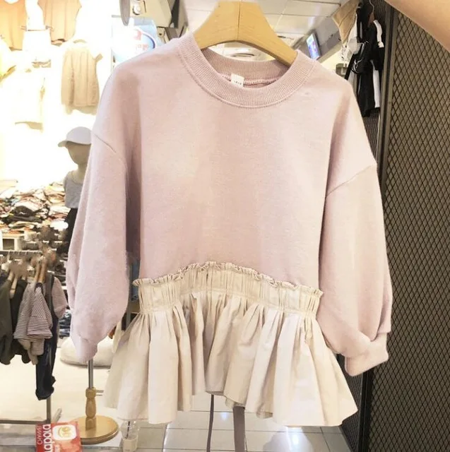 2019 Korean Style Girls Patchwork T Shirt Ruffles Bow Spring Cotton Fashion Girls Top 2-7t
2019 Korean Style Girls Patchwork T Shirt Ruffles Bow Spring Cotton Fashion Girls Top 2-7t