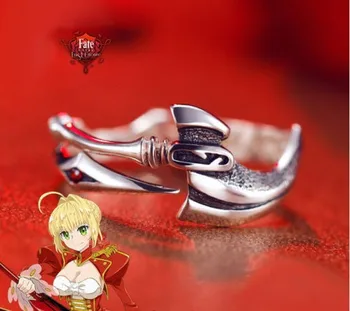 Fate/EXTRA Red Saber Nero Claudius Aestus Estus Adjustable Sterling Silver Ring
Fate/EXTRA Red Saber Nero Claudius Aestus Estus Adjustable Sterling Silver Ring