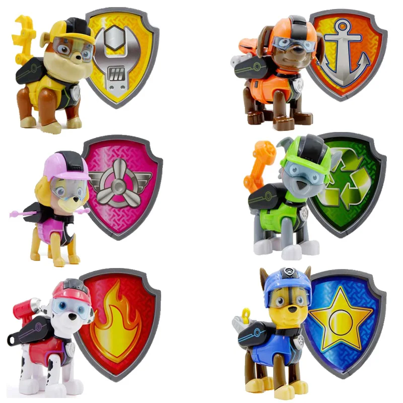 6 Style Paw Patrol Dog Cartoon Anime Patrulla Canina Badge Action Figure Puppy Patrol Toy Patroling Canine Toys Children A19
6 Style Paw Patrol Dog Cartoon Anime Patrulla Canina Badge Action Figure Puppy Patrol Toy Patroling Canine Toys Children A19