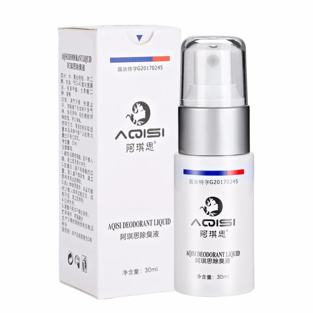 30ML Underarm Hircismus Antiperspirants Armpit Spray Clean Liquid Body Odor Remover Sweat Deodorant Stick Body Care Cleaner
30ML Underarm Hircismus Antiperspirants Armpit Spray Clean Liquid Body Odor Remover Sweat Deodorant Stick Body Care Cleaner