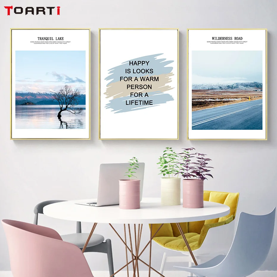 Nordic Landscape Wildness Road Canvas Painting Modern Inspirational Poster & Print Wall Pictures For Living Room Home Decoration
Nordic Landscape Wildness Road Canvas Painting Modern Inspirational Poster & Print Wall Pictures For Living Room Home Decoration
