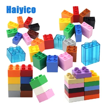 Creativity big building blocks DIY Assemble Transparent Base bricks Compatible with Duplo 1*2 2*2 Square Education children Toys
Creativity big building blocks DIY Assemble Transparent Base bricks Compatible with Duplo 1*2 2*2 Square Education children Toys