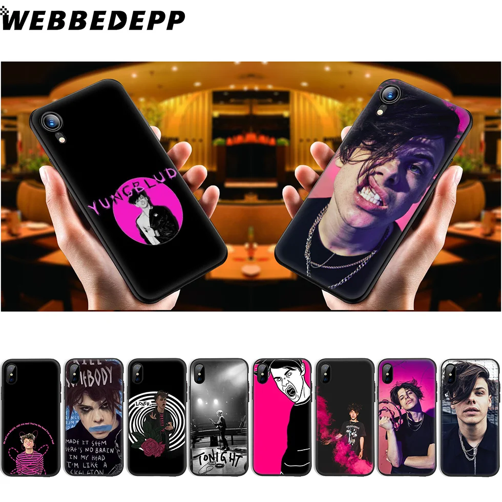 WEBBEDEPP Yungblud Singer Soft Silicone Case for iPhone 11 Pro Xr Xs Max X or 10 8 7 6 6S Plus 5 5S SE Case 8 Plus
WEBBEDEPP Yungblud Singer Soft Silicone Case for iPhone 11 Pro Xr Xs Max X or 10 8 7 6 6S Plus 5 5S SE Case 8 Plus