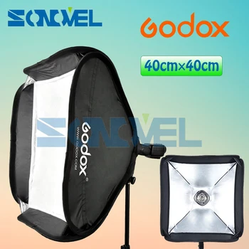 Godox Softbox 40cm * 40cm Diffuser Reflector / 15"x15" 40x40cm Softbox Bag Kit for Camera Studio Flash fit Bowens Elinchrom
Godox Softbox 40cm * 40cm Diffuser Reflector / 15"x15" 40x40cm Softbox Bag Kit for Camera Studio Flash fit Bowens Elinchrom