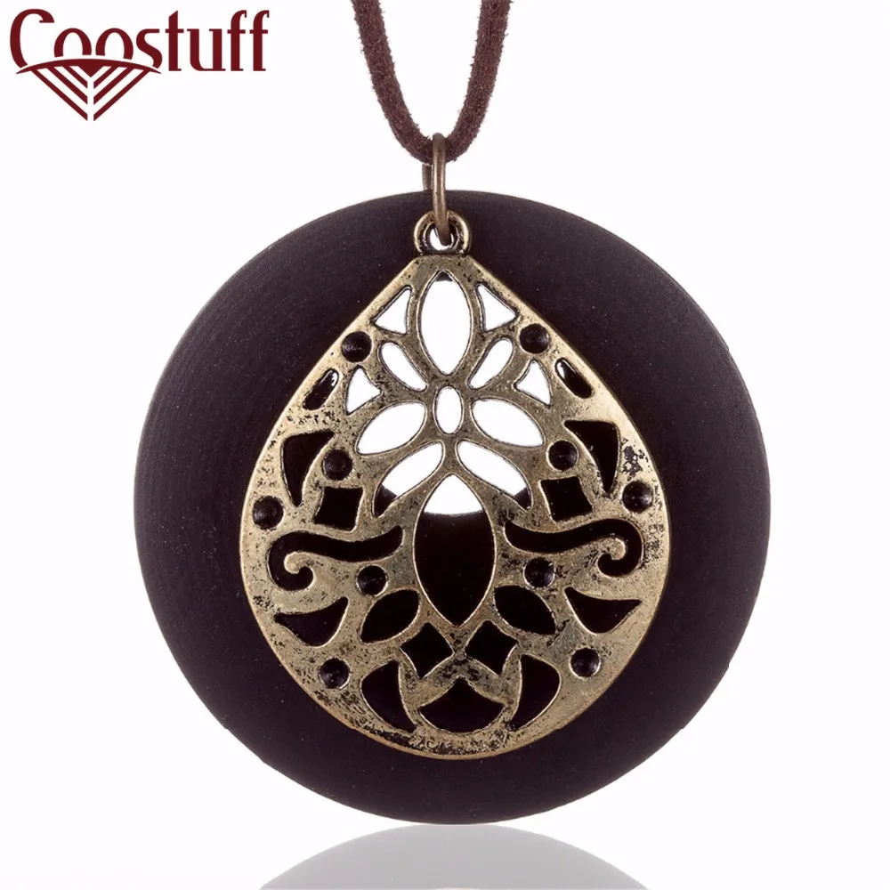 2017 New Coming statement necklaces & pendants vintage Flower Wooden pendant Long necklace women collares mujer colar choker
2017 New Coming statement necklaces & pendants vintage Flower Wooden pendant Long necklace women collares mujer colar choker